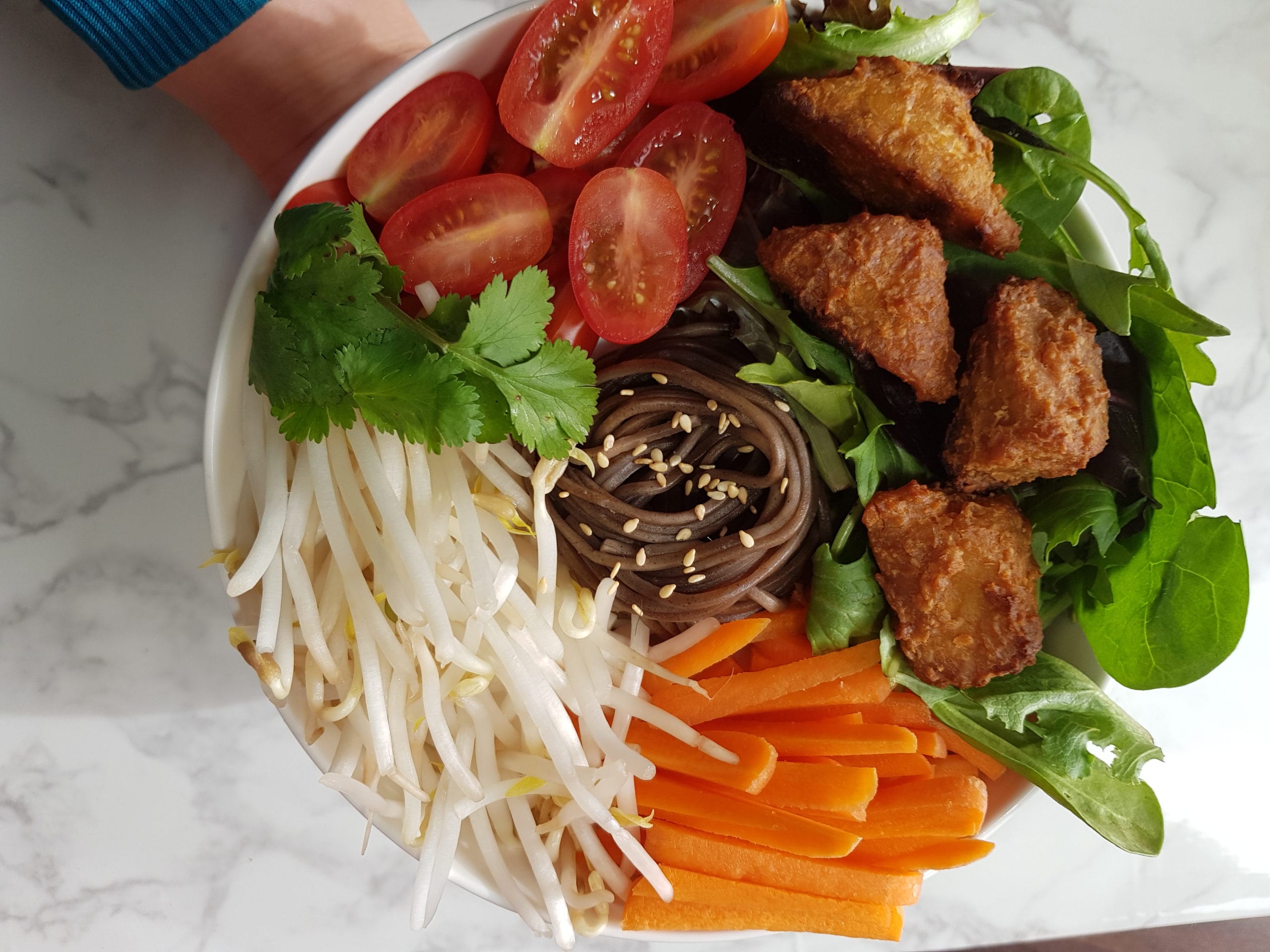 Crispy, Baked Peanut Sauce Tempeh Weight Loss Coach & Registered