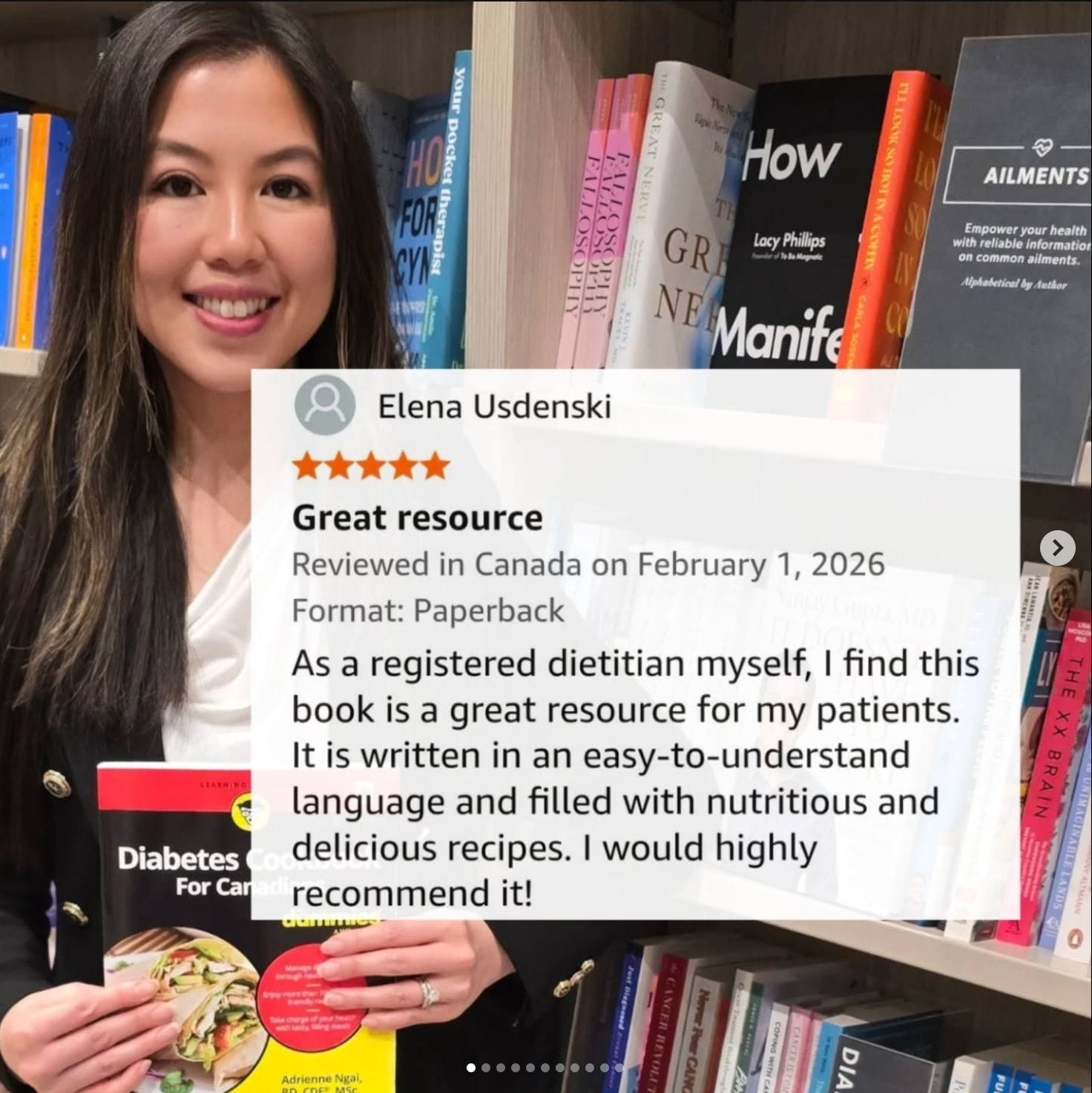 "Adrienne Ngai's nutrition, diabetes, and weight loss guide book"